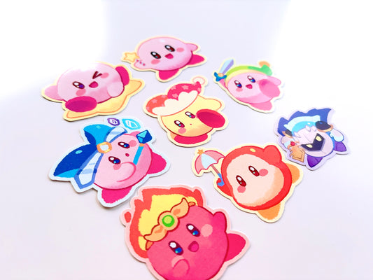 Kirby Sticker Set (8pcs)