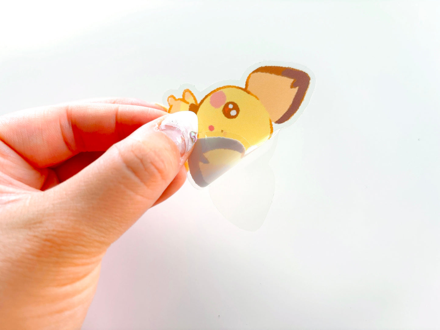 Pikachu Clear Sticker Set (9pcs)