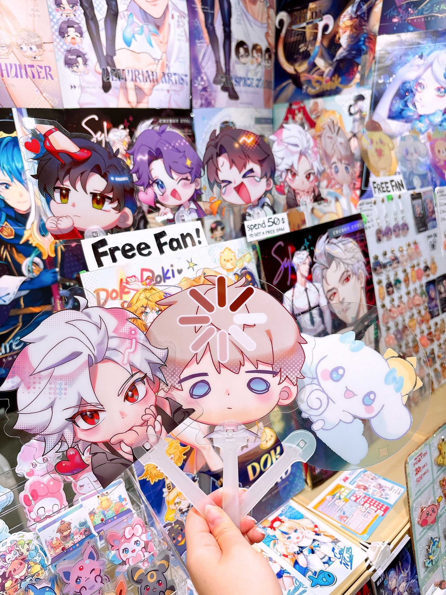 FREE PLASTIC FAN (please read info)