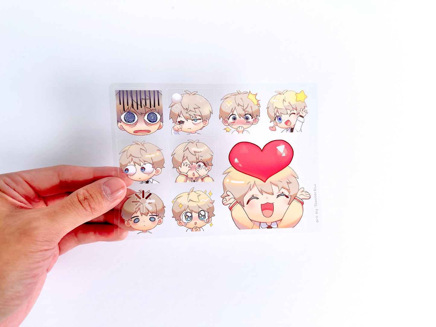 Love and Deepspace Sticker Sheets