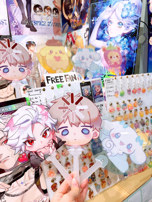 FREE PLASTIC FAN (please read info)