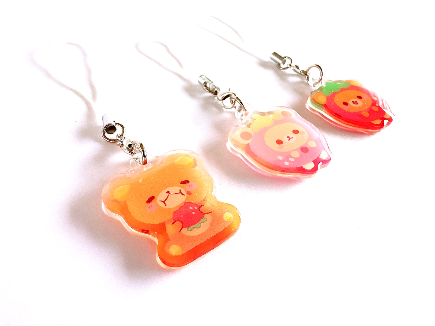 RlLAKUMA Mini Charms (1.5 inch Clear Acrylic)