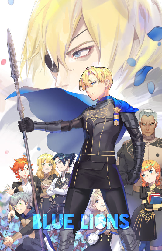 Fire Emblem Three Hopes Dimitri Poster (11x17")
