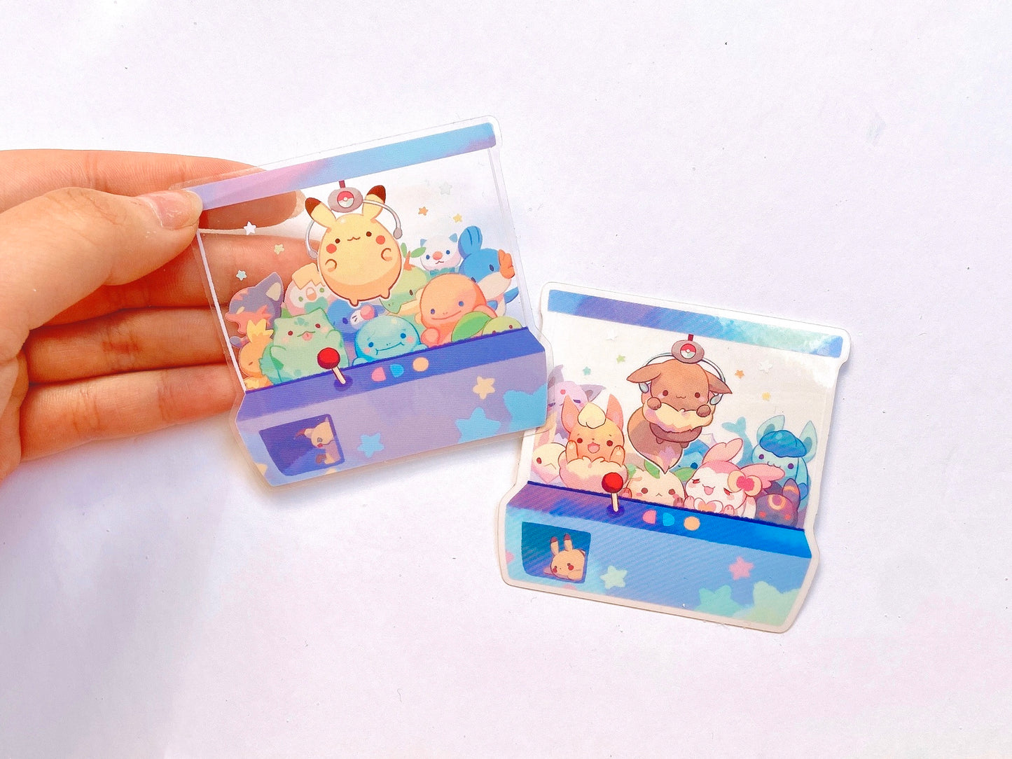 Pokemon Claw Game Stickers
