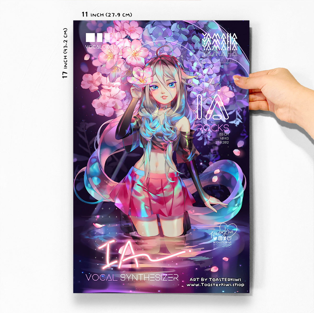 Vocaloid IA Poster (11x17
