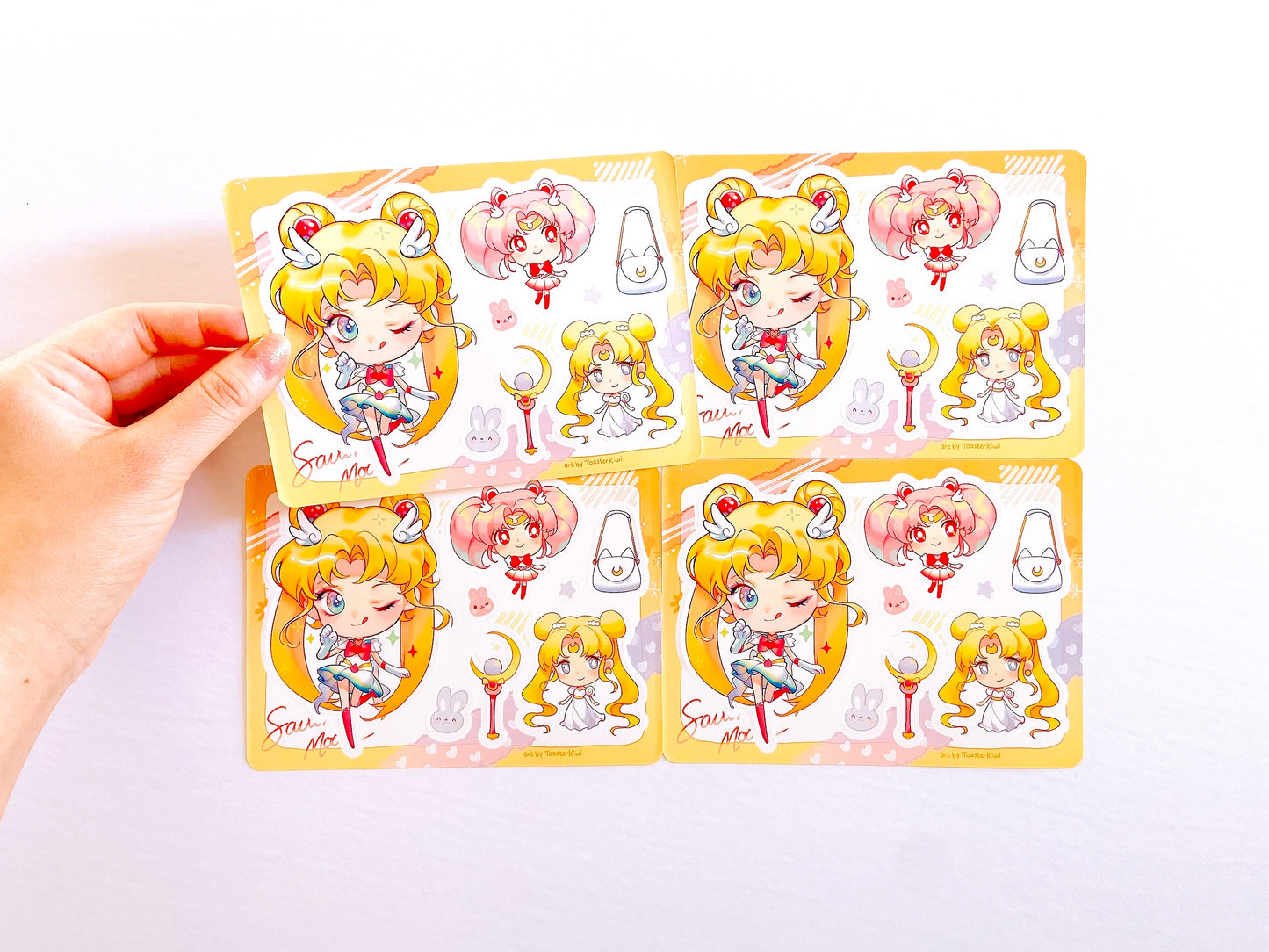 Sailor Moon Sticker Sheets