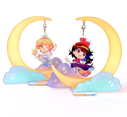 Magical Girl Keychain/stand convertible