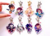 OVERWATCH Charms (2 inch clear acrylic)