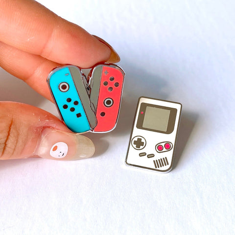 Nintendo Game Enamel Pins 1”