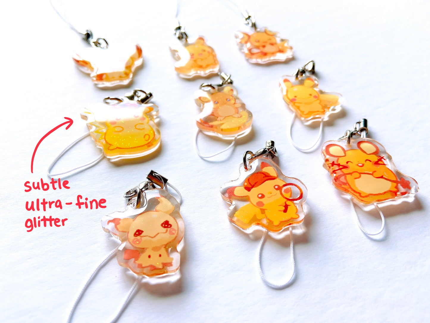 Pikachu Mini Charms
