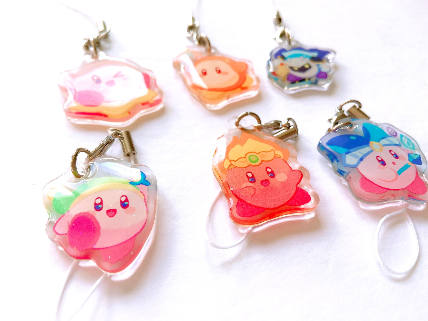 Kirby Mini Charms