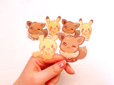 Pikachu Eevee Stickers [Pokemon]