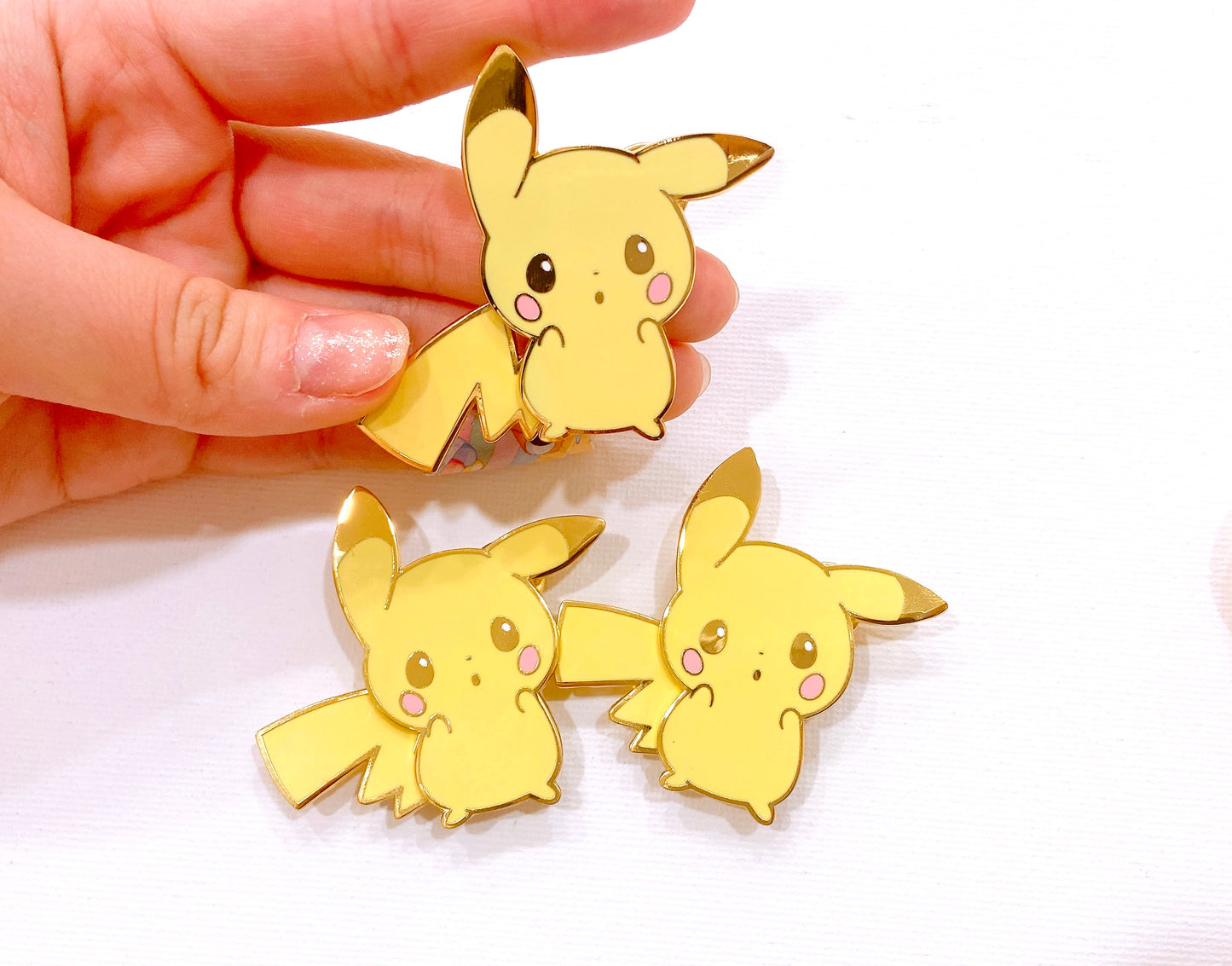 Pikachu Bobble-tail Enamel Pin