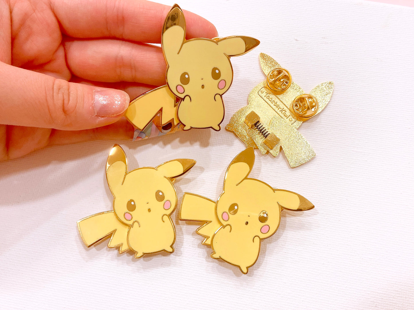 Pikachu Bobble-tail Enamel Pin