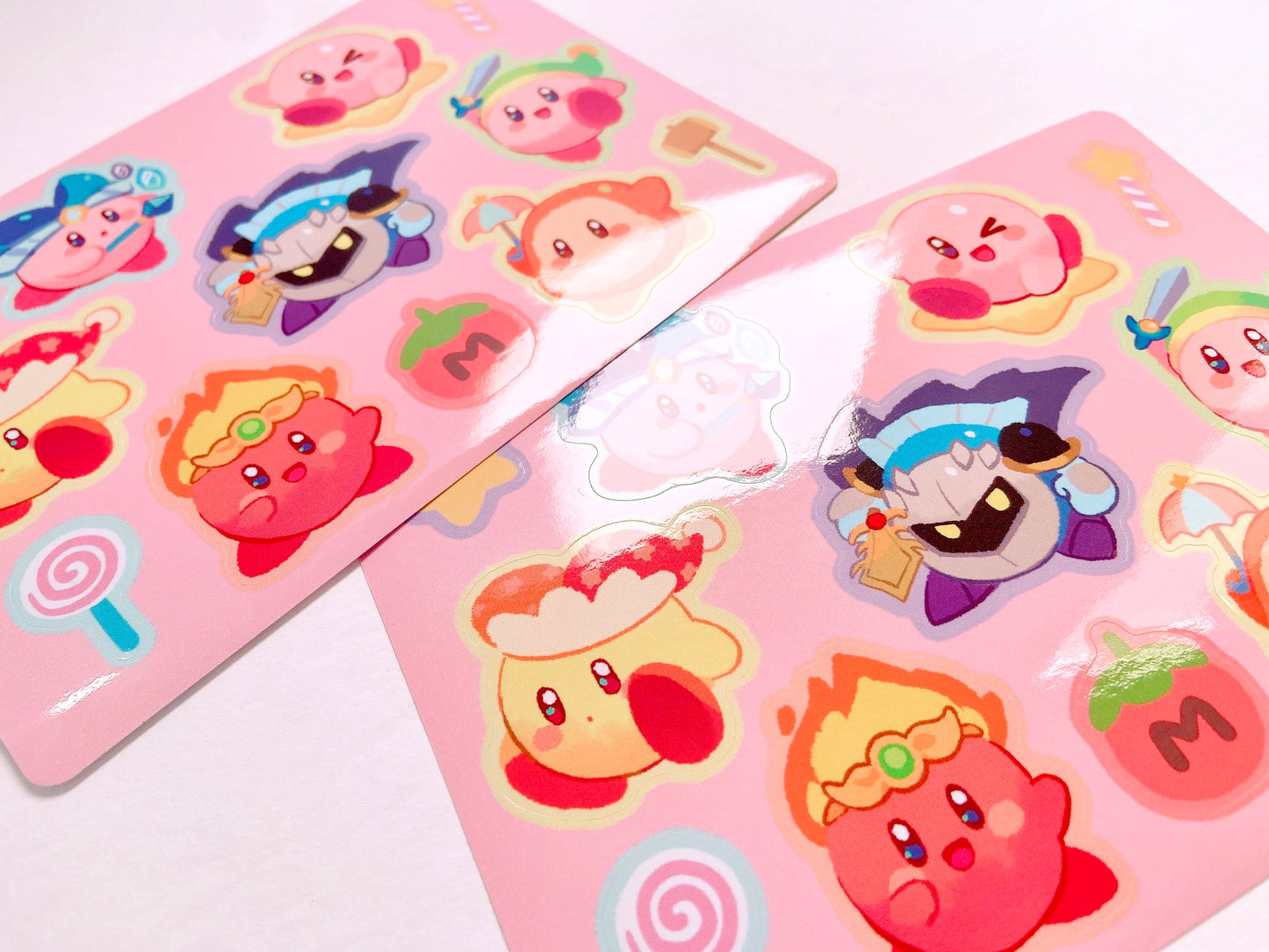 Kirby Sticker Sheet