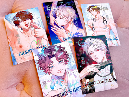 [Love and Deepspace] Holographic Foil Small Prints (4x6")