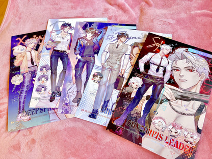 [Love and Deepspace] Holographic Foil Posters (11x17")