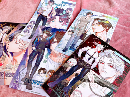 [Love and Deepspace] Holographic Foil Posters (11x17")