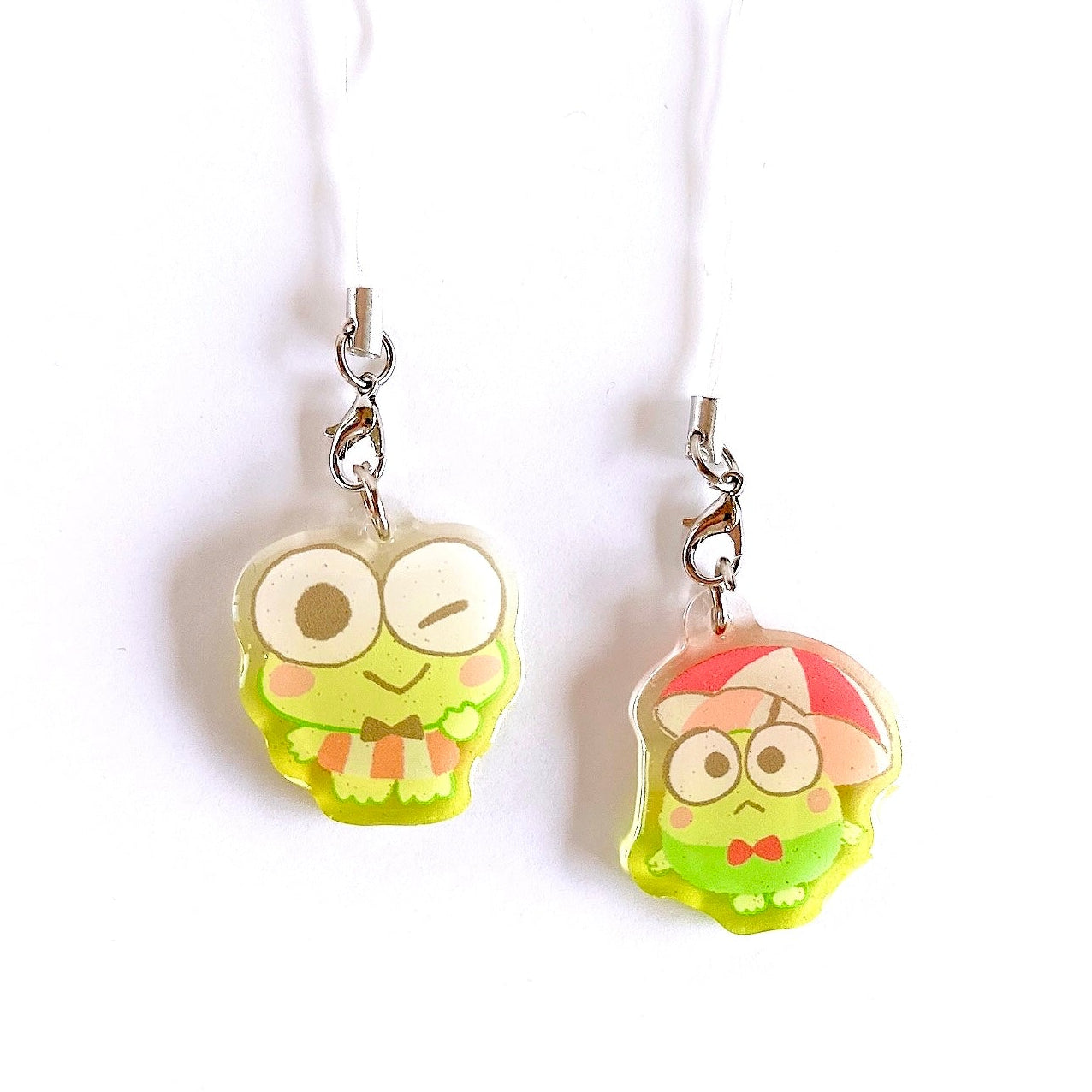 K3R0PPl Mini Charms (1.5 inch Clear Acrylic)