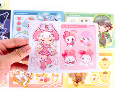 S@NRl0 Sticker Sheets