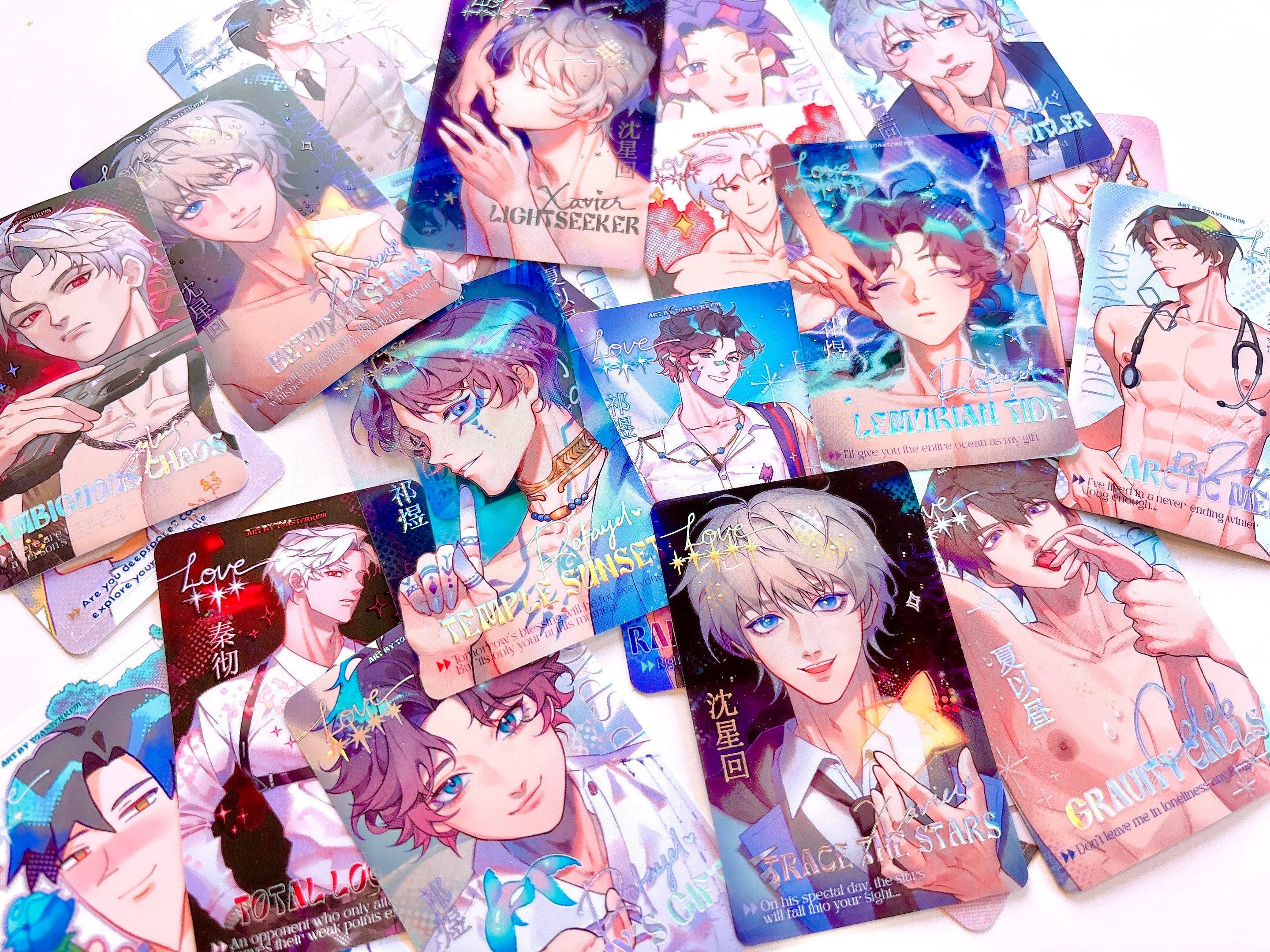 Photocard Stickers [Love and Deepspace] – ToasterKiwi Shop