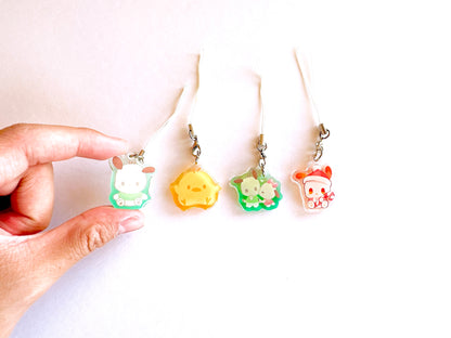 P0CHACC0 Mini Charms (1.5 inch Clear Acrylic)