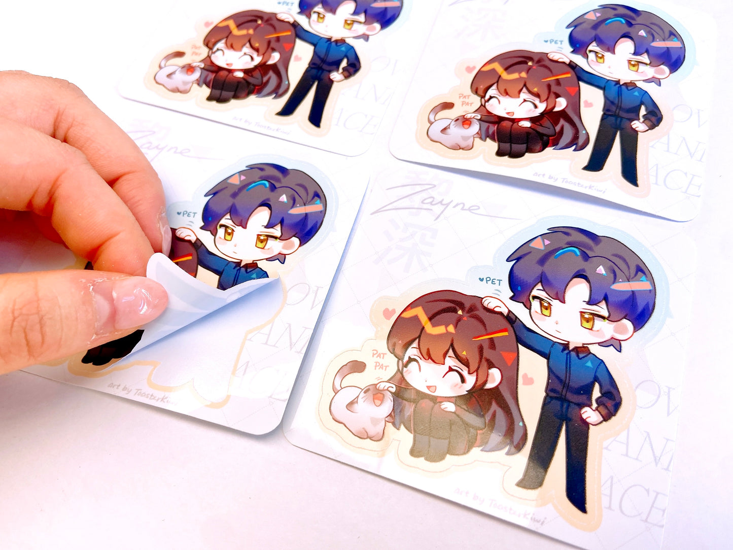 Zayne Sticker (water resistant vinyl) [Love and Deep Space]