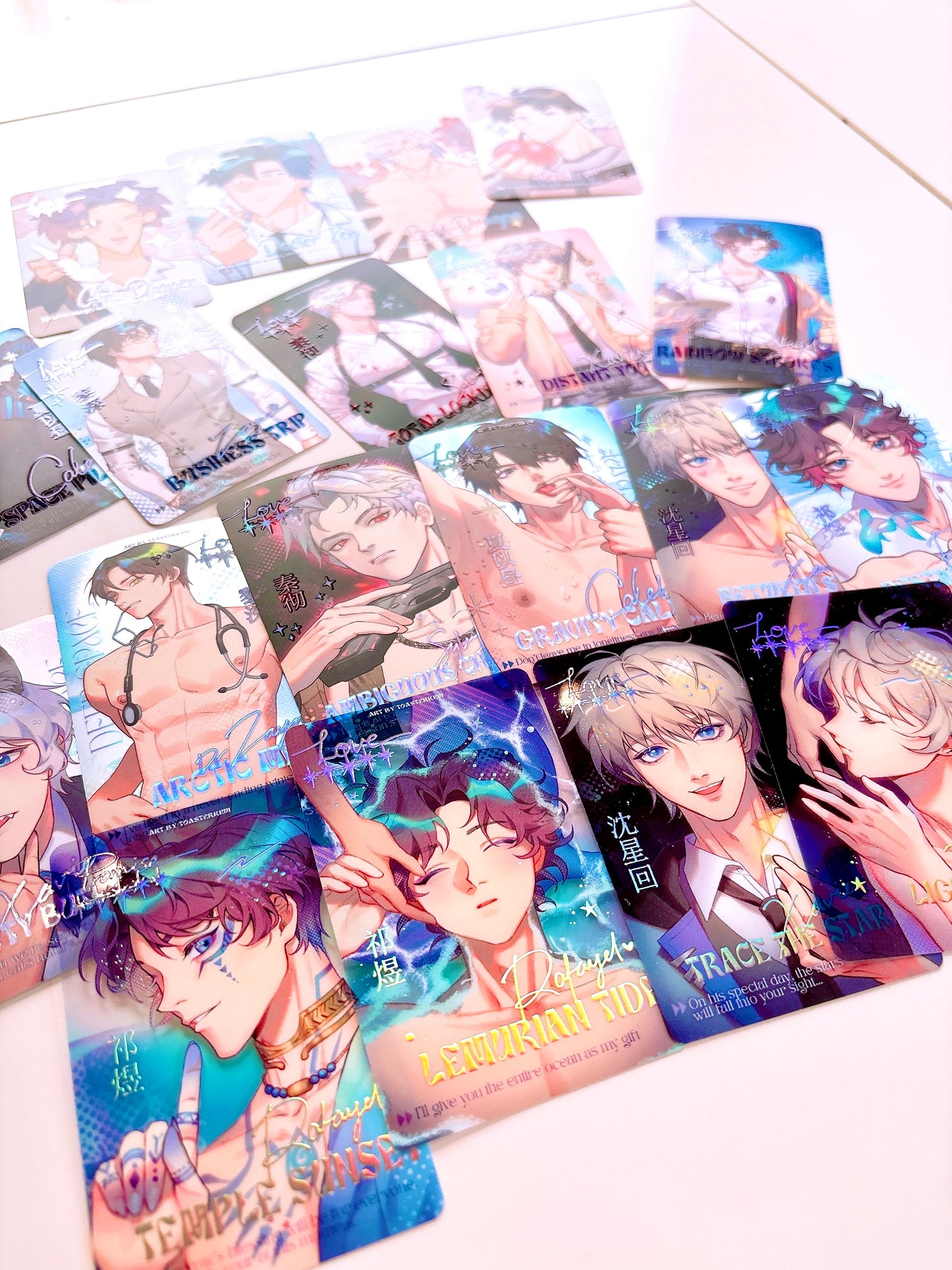 Single Photocard Stickers [Love and Deepspace]