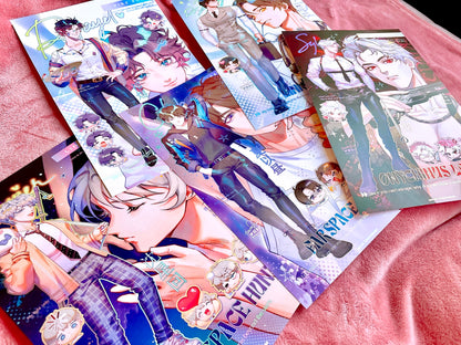 [Love and Deepspace] Holographic Foil Posters (11x17")