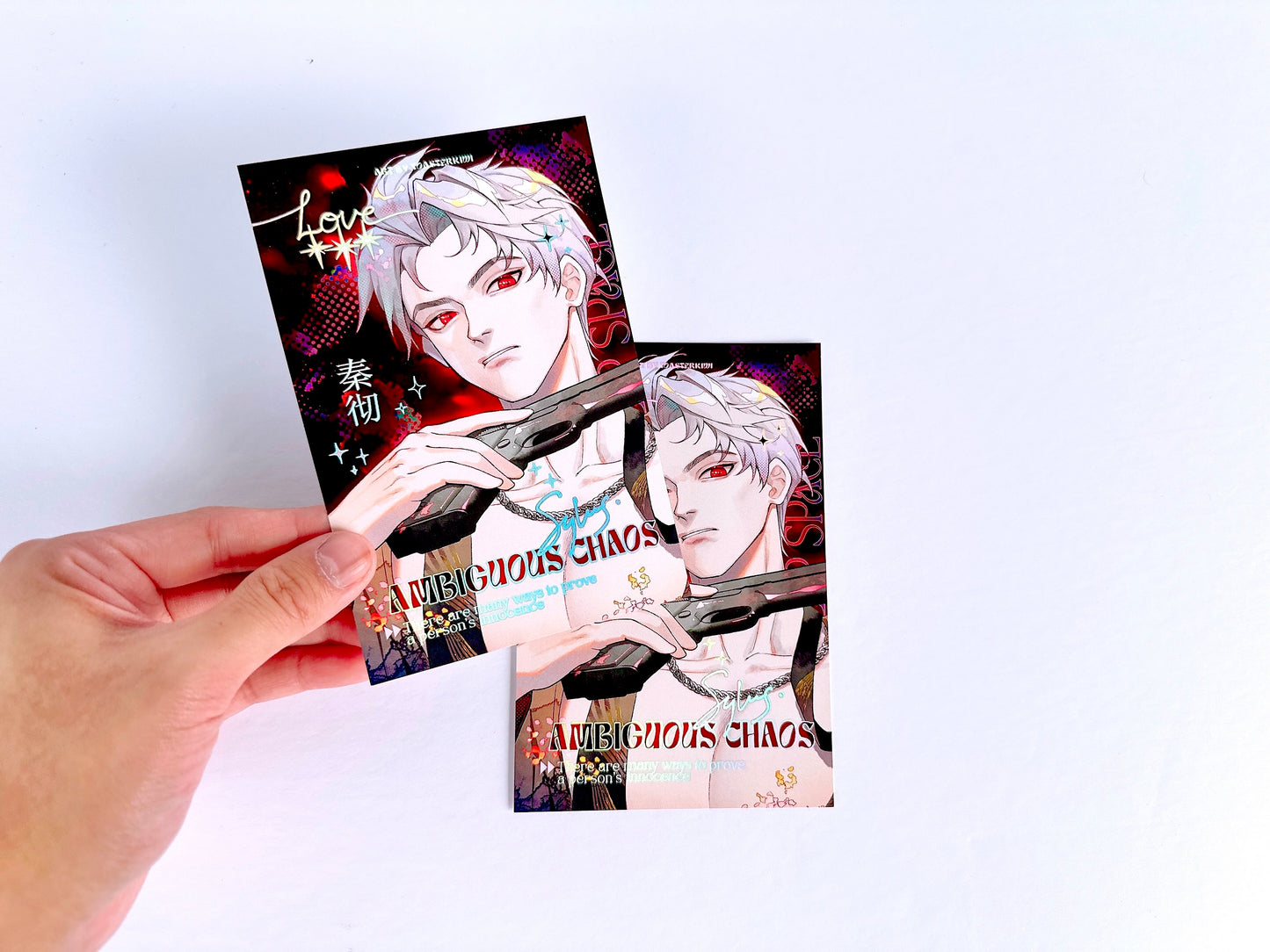 [Love and Deepspace] Holographic Foil Small Prints (4x6")