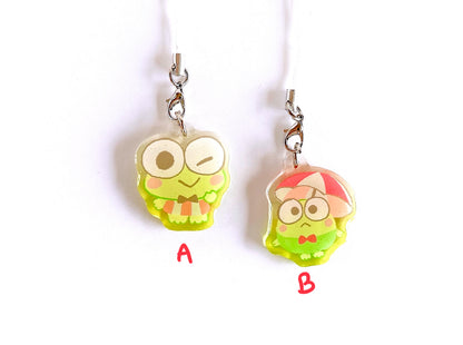 K3R0PPl Mini Charms (1.5 inch Clear Acrylic)