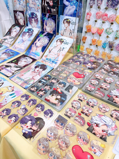 Love and Deepspace Sticker Sheets