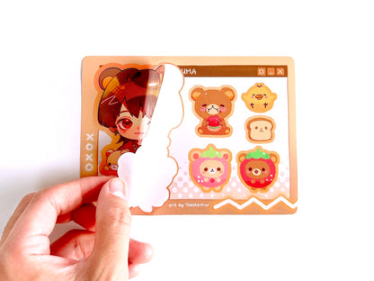 S@NRl0 Sticker Sheets