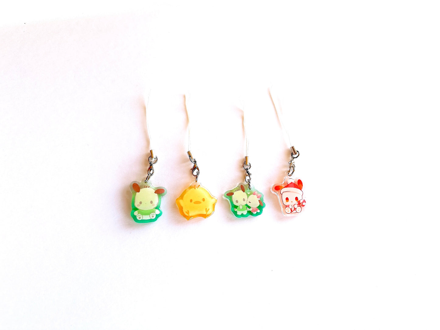 P0CHACC0 Mini Charms (1.5 inch Clear Acrylic)