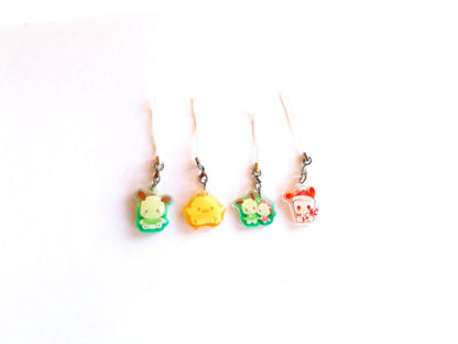 P0CHACC0 Mini Charms (1.5 inch Clear Acrylic)