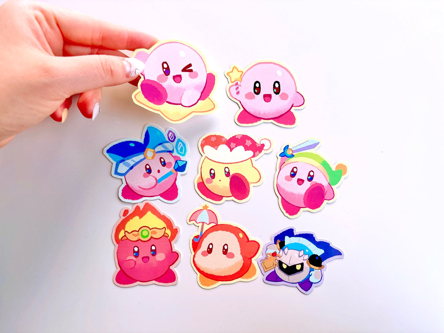 Kirby Sticker Set (8pcs)