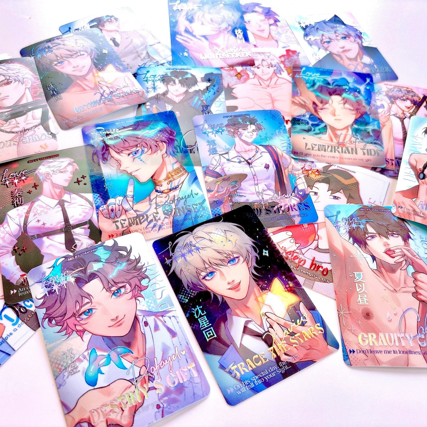 Single Photocard Stickers [Love and Deepspace]