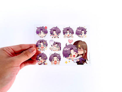 Love and Deepspace Sticker Sheets