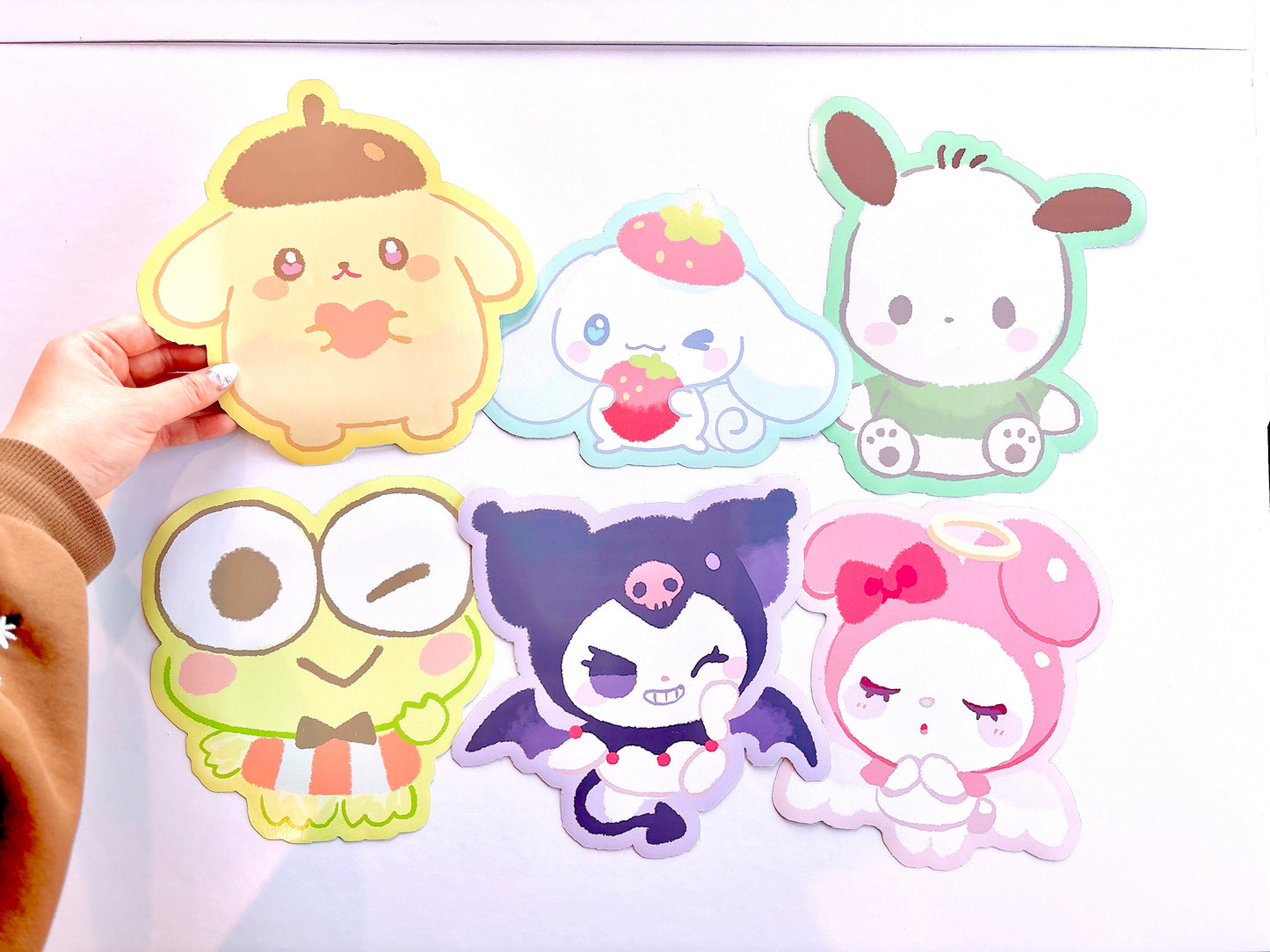 S@NRl0 Jumbo Sticker (outdoor/indoor)