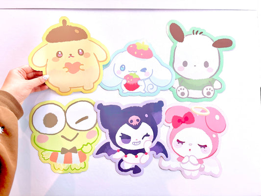 S@NRl0 Jumbo Sticker (outdoor/indoor)