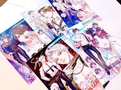 [Love and Deepspace] Holographic Foil Posters (11x17")