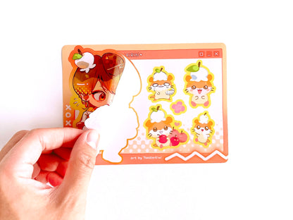 S@NRl0 Sticker Sheets