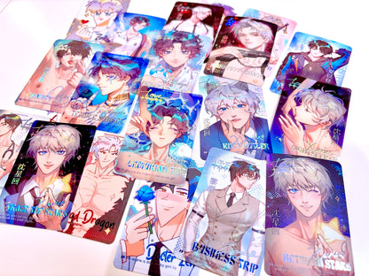 Gacha Pack: 5 random photocard stickers [Love and Deepspace]