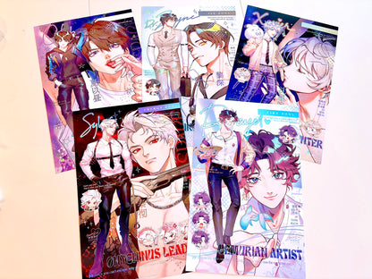 [Love and Deepspace] Holographic Foil Posters (11x17")