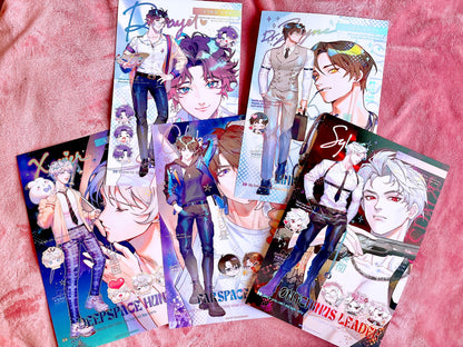 [Love and Deepspace] Holographic Foil Posters (11x17")