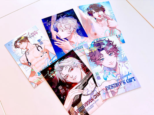 [Love and Deepspace] Holographic Foil Small Prints (4x6")