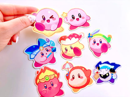 Kirby Sticker Set (8pcs)