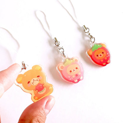RlLAKUMA Mini Charms (1.5 inch Clear Acrylic)