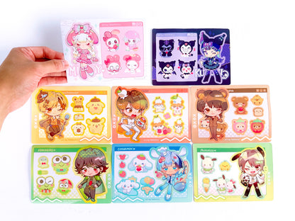 S@NRl0 Sticker Sheets