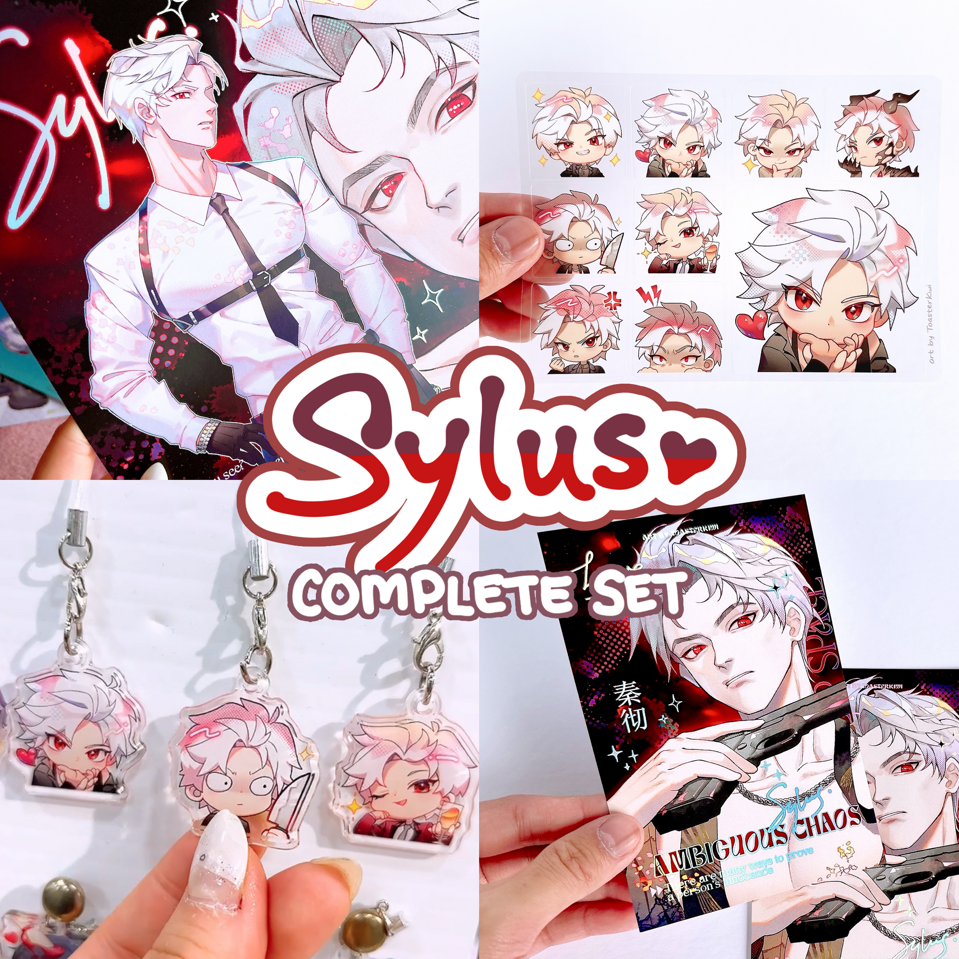 Sylus 6pc Set [Love and Deepspace] – ToasterKiwi Shop